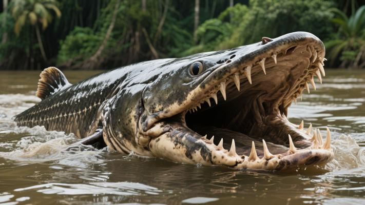 河中巨怪：亚马逊河古老巨骨舌鱼的生存危机