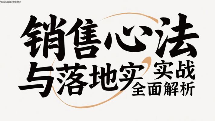 销售心法与落地实战分享课全面解析