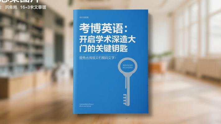考博英语：开启学术深造大门的关键钥匙
