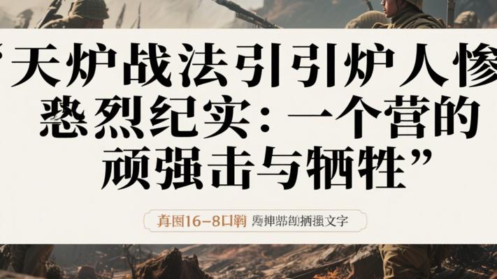 天炉战法引炉人惨烈纪实：一个营的顽强阻击与牺牲