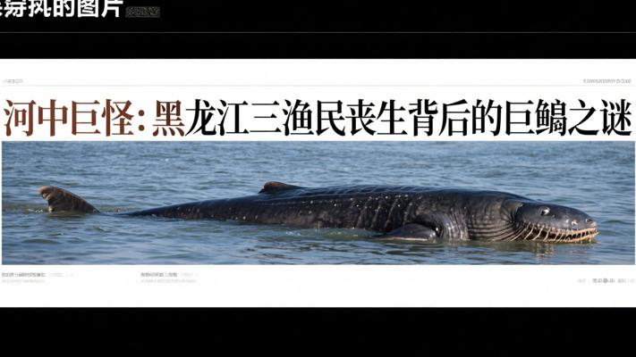 河中巨怪：黑龙江三渔民丧生背后的巨鳇之谜