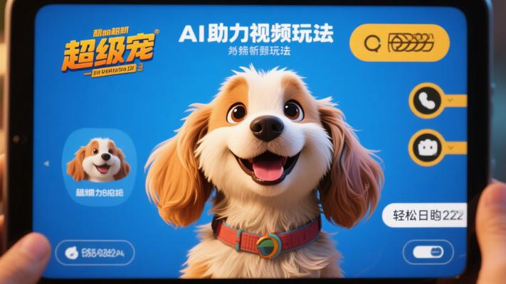 最新超级宠物视频玩法：AI助力轻松日入两千