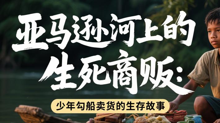 亚马逊河上的生死商贩：少年勾船卖货的生存故事