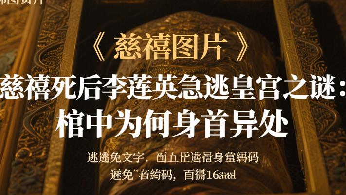 慈禧死后李莲英急逃皇宫之谜：棺中为何身首异处