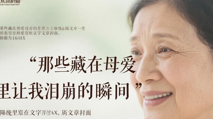 那些藏在母爱里让我泪崩的瞬间