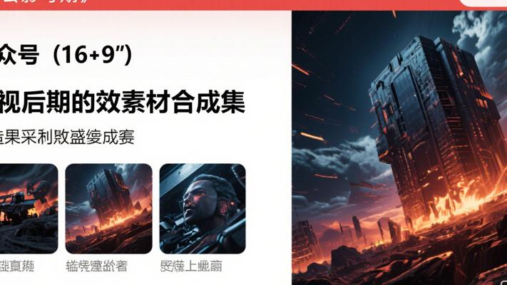 影视后期特效素材合集：打造震撼视觉盛宴