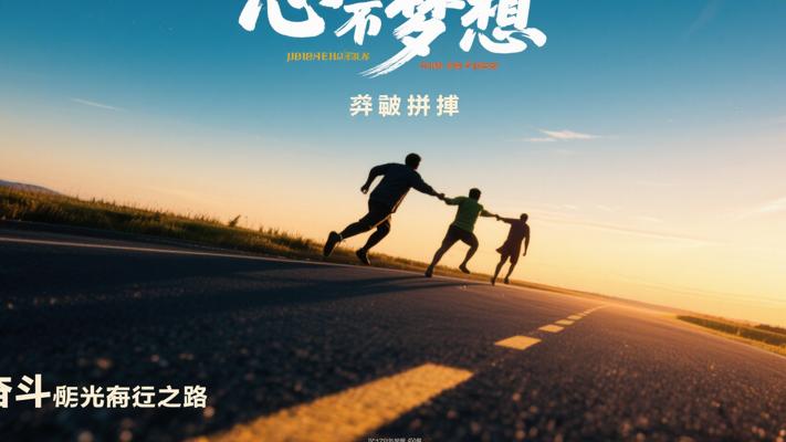 心怀梦想勇敢拼搏，让奋斗照亮前行之路