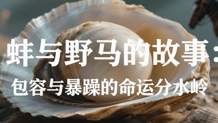 蚌与野马的故事：包容与暴躁的命运分水岭