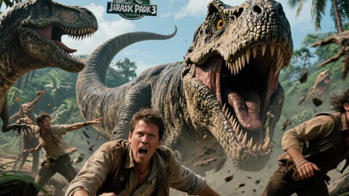 《侏罗纪公园3》：史前巨兽混战下的生死逃亡启示录