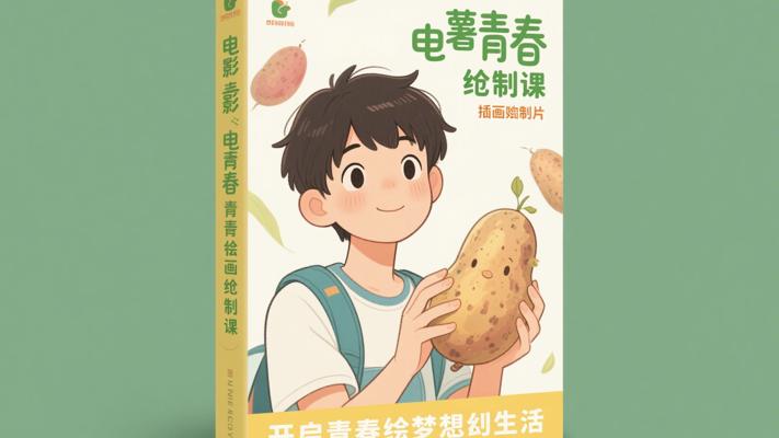 薯苕少年感人物插画创作课：开启青春绘梦之旅