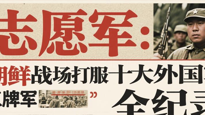 志愿军朝鲜战场打服的十大外国王牌军全纪录