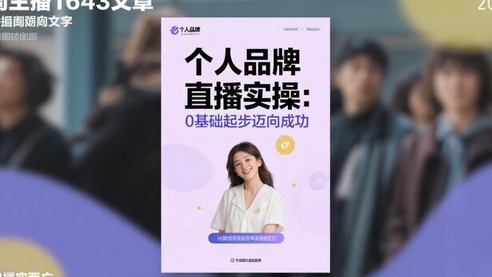 个人品牌直播实操：0基础起步迈向成功