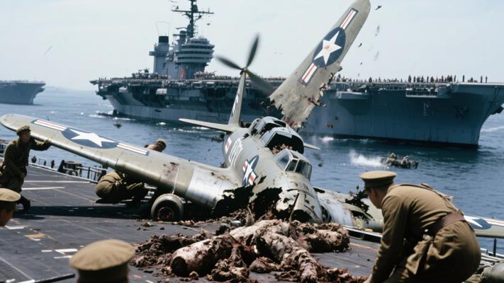 1956年中国击落美军飞机 美三艘航母抢尸体内幕