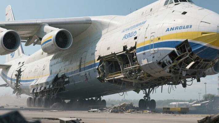 3D拆解世界最大飞机安124 安225被毁后它补位登顶