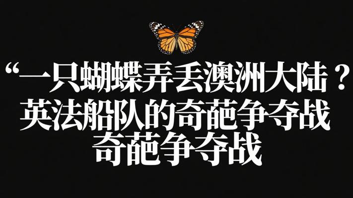 一只蝴蝶弄丢澳洲大陆？英法船队的奇葩争夺战