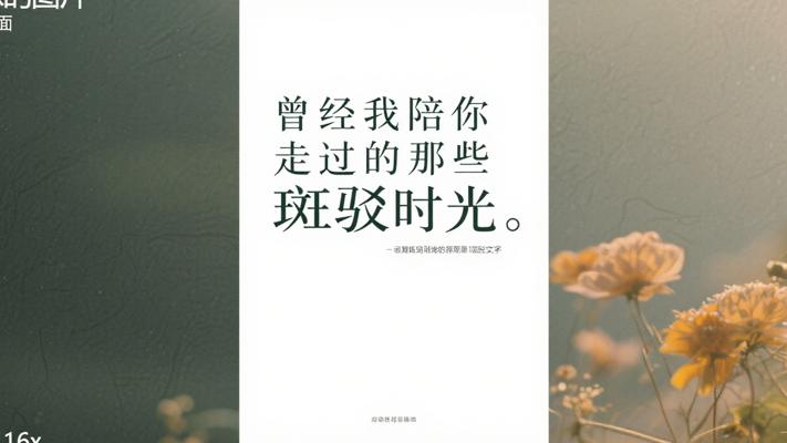 曾经我陪你走过的那些斑驳时光