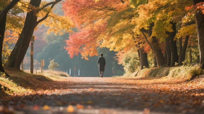 邂逅秋景：沉醉于斑斓与宁静交织之美