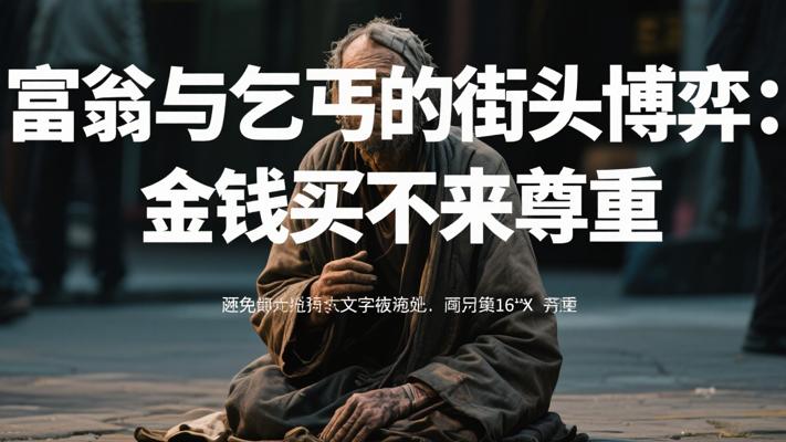 富翁与乞丐的街头博弈：金钱买不来尊重