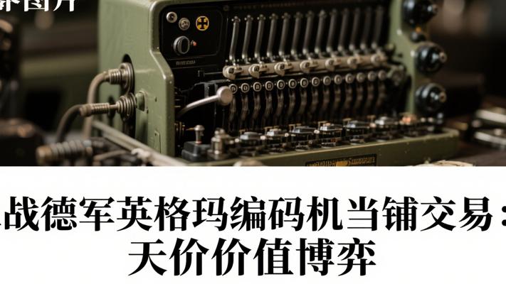 二战德军英格玛编码机当铺交易 天价背后的价值博弈