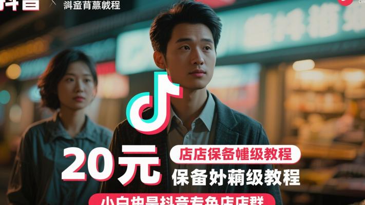 0元抖音开店保姆级教程：小白也能玩转店群
