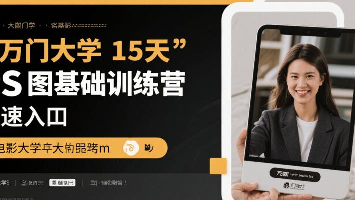 万门大学15天PS零基础训练营：快速入门