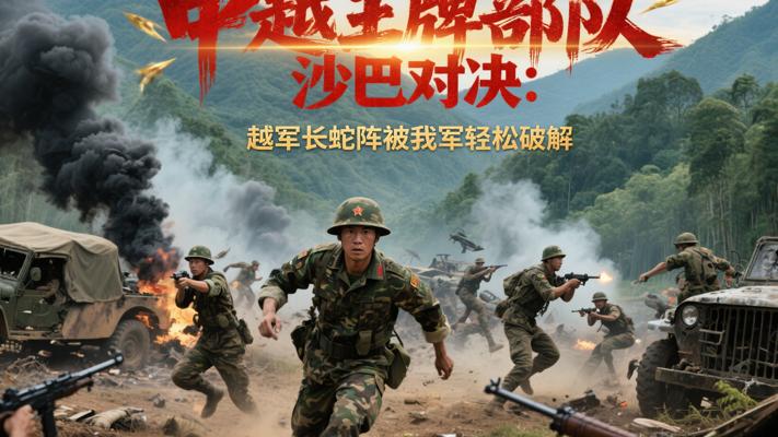 中越王牌部队沙巴对决：越军长蛇阵被我军轻松破解
