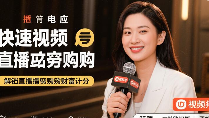 《快速适应视频号直播带货》：解锁直播带货财富密码