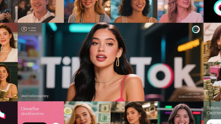 TikTok美女混剪视频：冷门副业里的财富新机遇