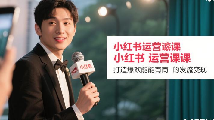 小红书运营课：打造爆款实现高效引流变现