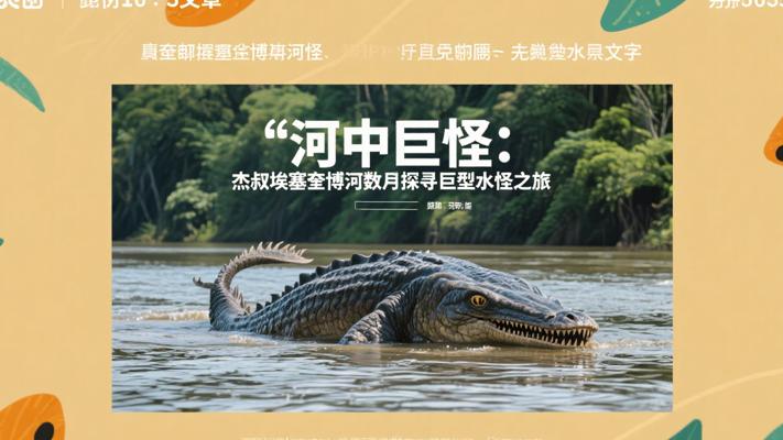 河中巨怪：杰叔埃塞奎博河数月探寻巨型水怪之旅