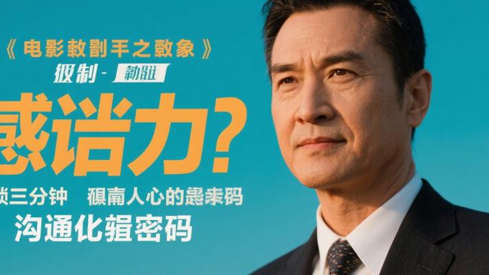 《感召力》：解锁三分钟赢得人心的沟通密码