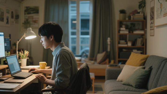 揭秘普通人宅家办公年入百万的方法