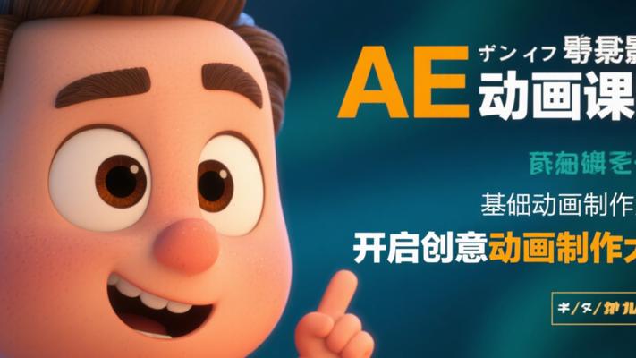零基础AE动画课：开启创意动画创作大门