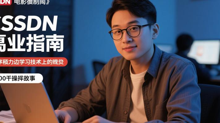 CSDN副业指南：程序员边学技术边赚钱的实操故事