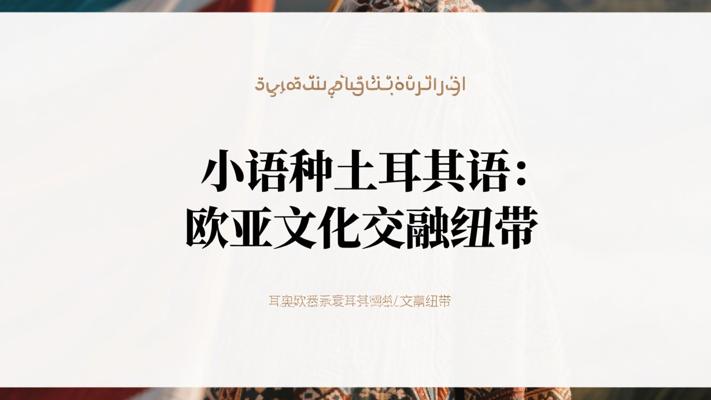 小语种土耳其语：欧亚文化交融的语言纽带