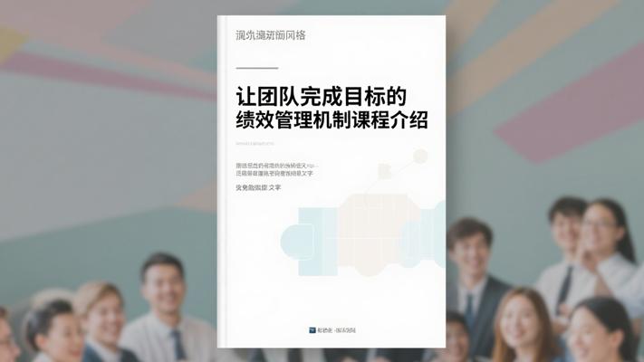 让团队完成目标的绩效管理机制课程介绍