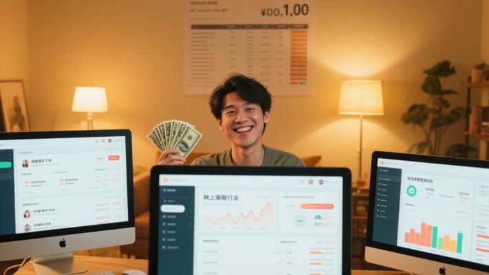 揭秘3个可操作网上副业：月入过万的真实故事
