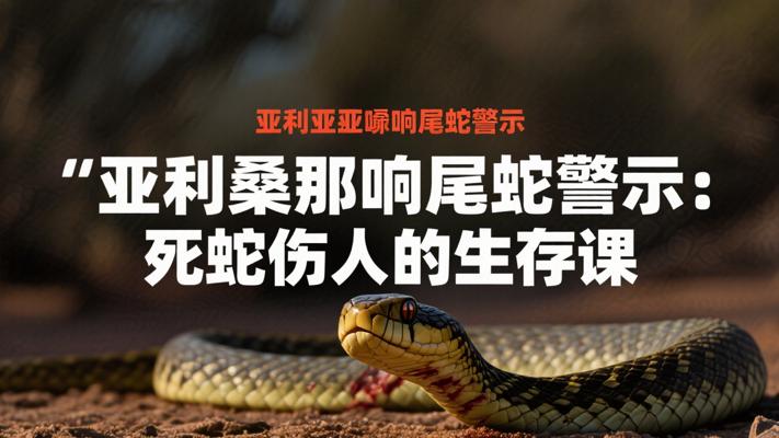 亚利桑那响尾蛇警示：死蛇伤人的生存课