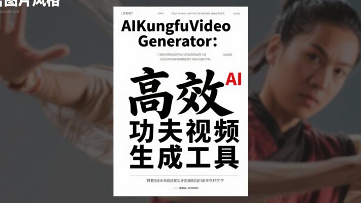 AIKungfuVideoGenerator高效AI功夫视频生成工具