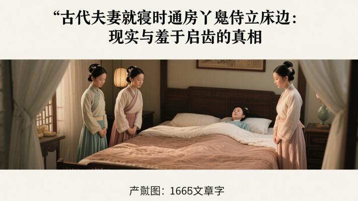 古代夫妻就寝时通房丫鬟侍立床边：现实与羞于启齿的真相