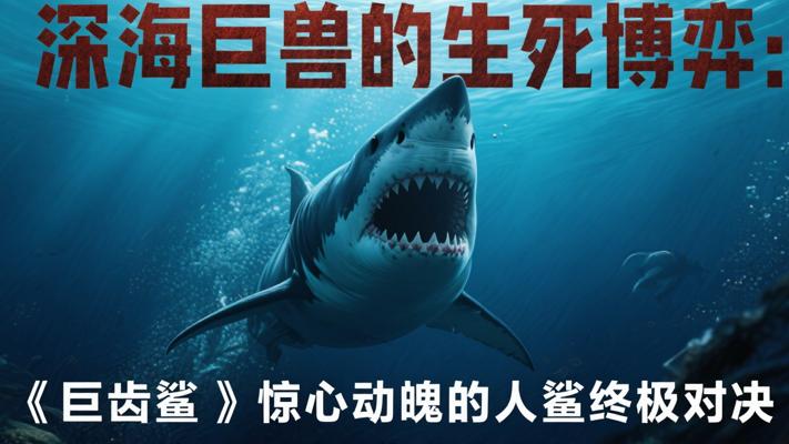 深海巨兽的生死博弈：《巨齿鲨》惊心动魄的人鲨终极对决
