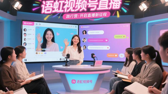 语虹视频号直播陪伴践行营：开启直播新征程