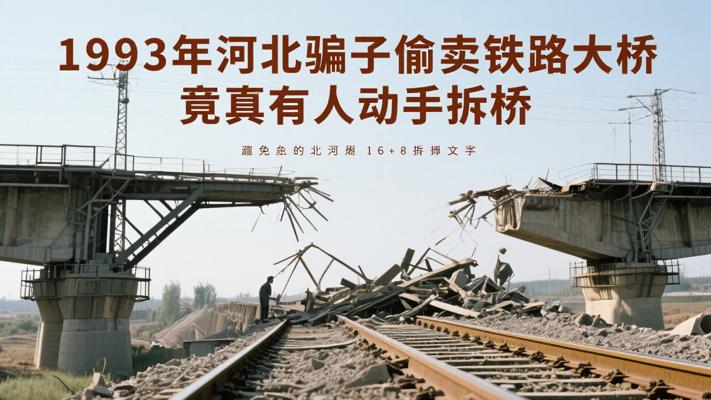 1993年河北骗子偷卖铁路大桥 竟真有人动手拆桥