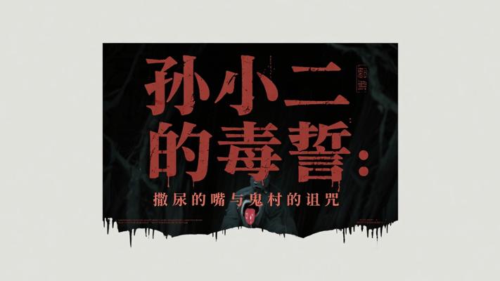 孙小二的毒誓：撒尿的嘴与鬼村的诅咒