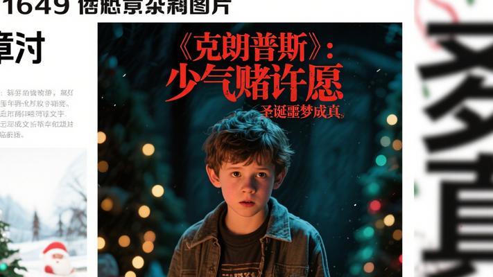 《克朗普斯》：少年赌气许下恶毒愿望，噩梦成真上演圣诞惊魂