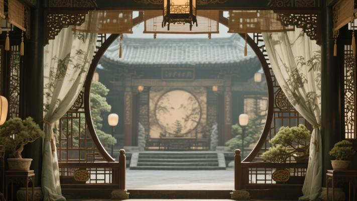 古风场景背景素材：古典艺术魅力尽现