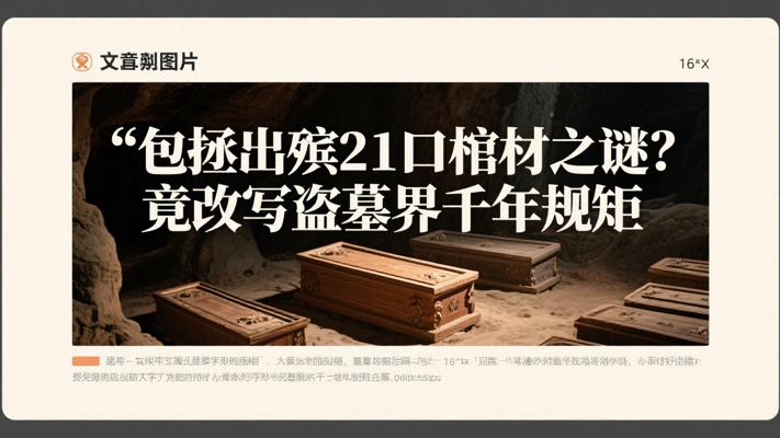 包拯出殡21口棺材之谜 竟改写盗墓界千年规矩