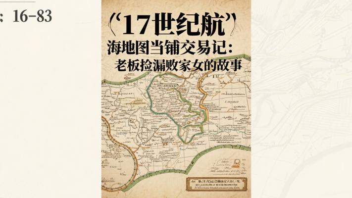17世纪航海地图当铺交易记：老板捡漏败家女的故事