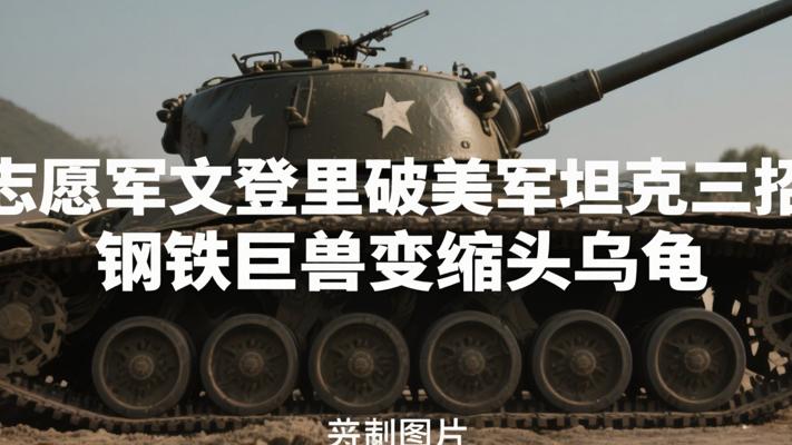 志愿军文登里破美军坦克三招：钢铁巨兽变缩头乌龟