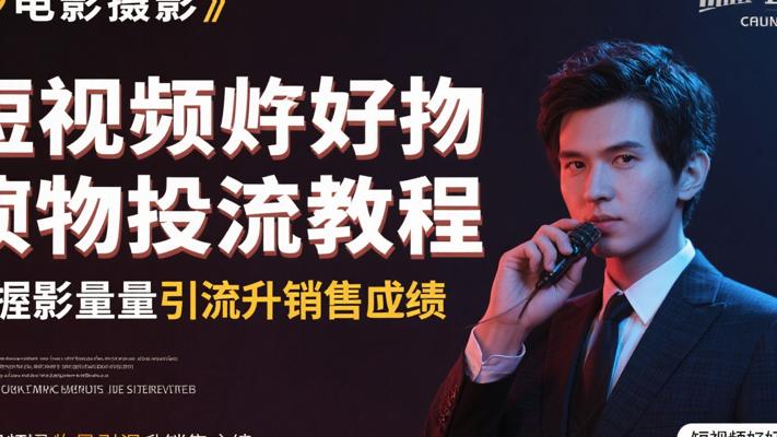 短视频好物投流教程：掌握巨量引流提升销售业绩